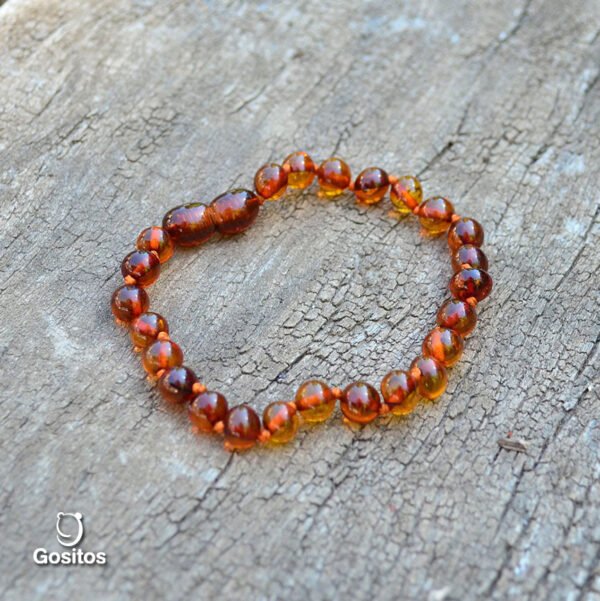 Pulsera Ambar Coñac