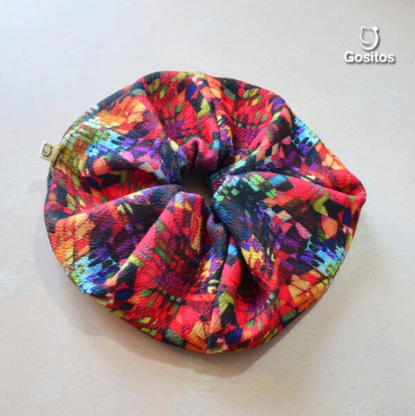Scrunchie Maxi Mosaico Colores