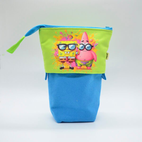 Estuche Vertical Retráctil Bob Esponja