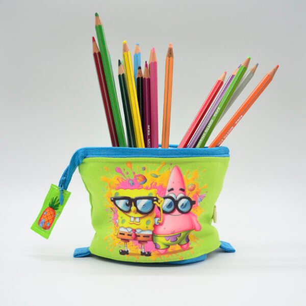 Estuche Vertical Retráctil Bob Esponja - Imagen 2