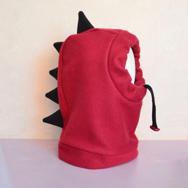 Gorro Dino Burdeo Negro - Imagen 3