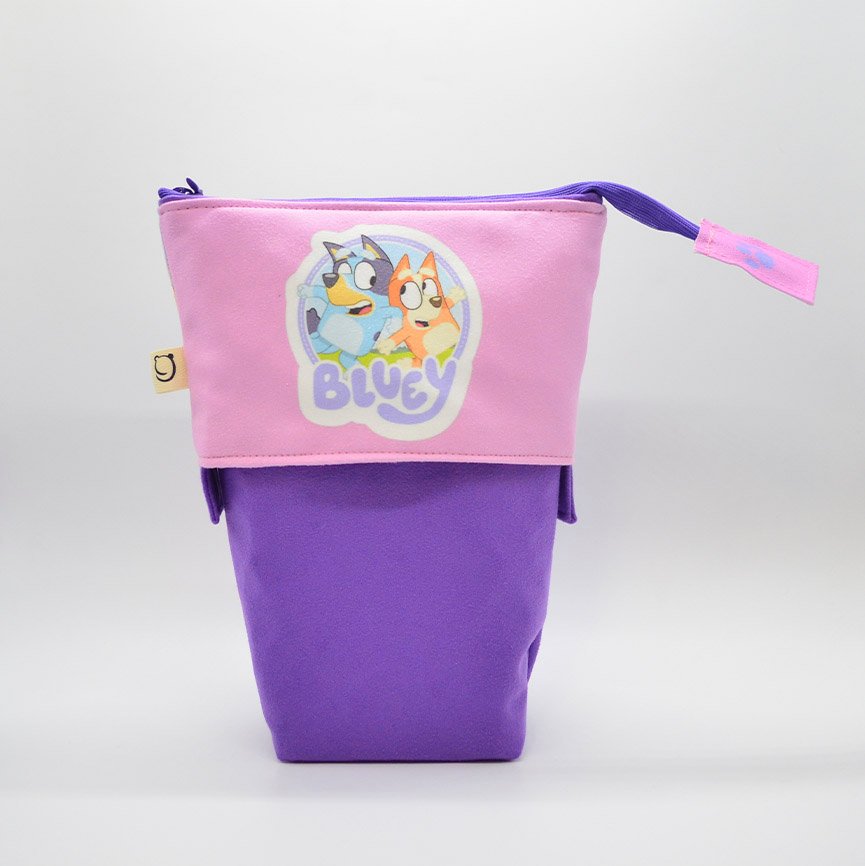 Estuche Vertical Retráctil Bluey Rosado - Imagen 2