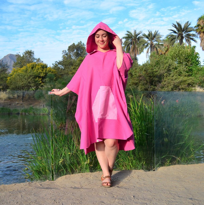 Toalla Adulto Fucsia rosado