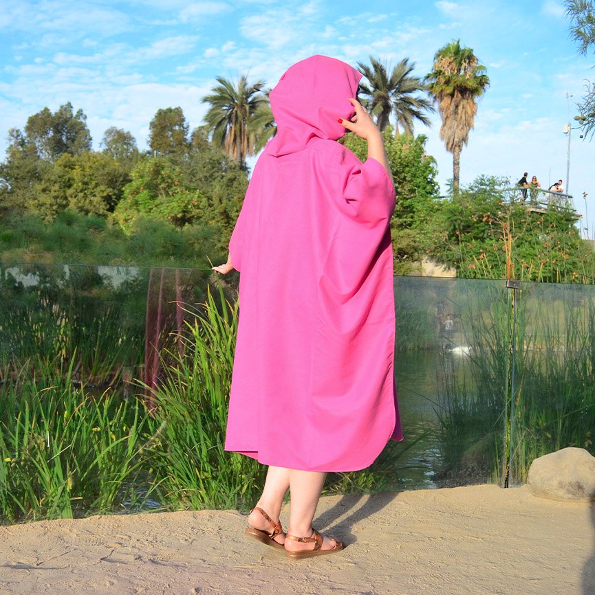 Toalla Adulto Fucsia rosado - Imagen 3