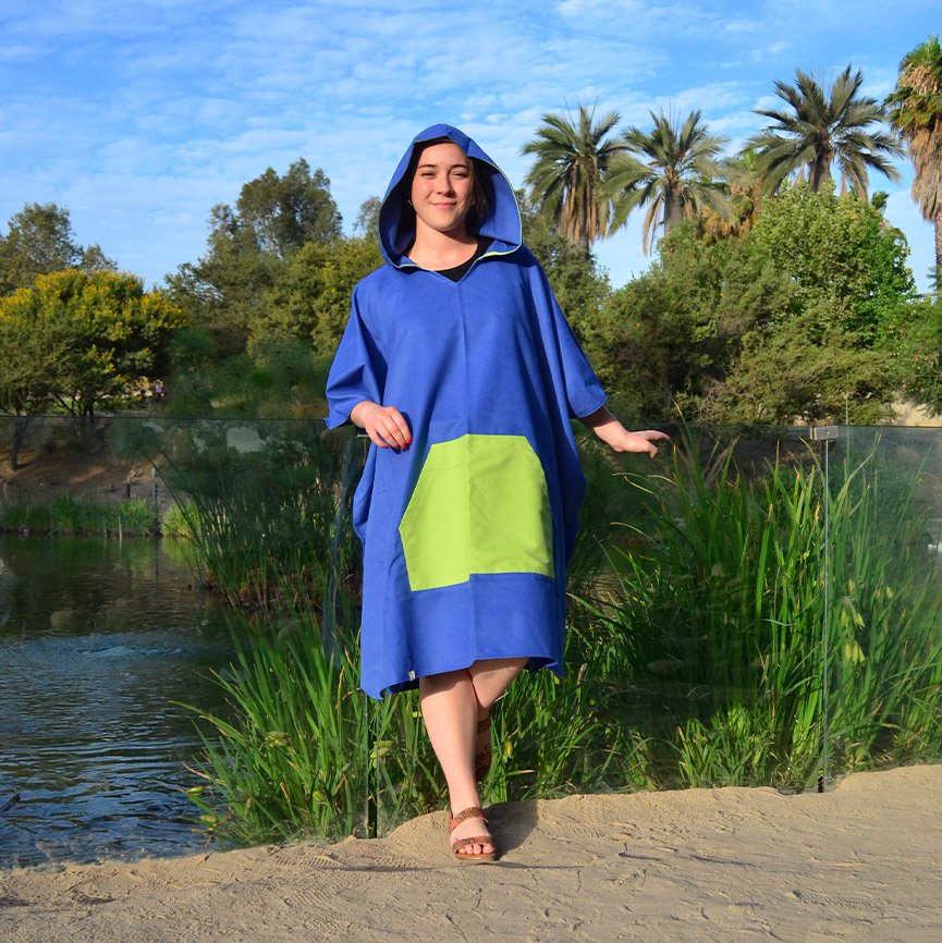 Toalla Adulto Azul Rey Verde